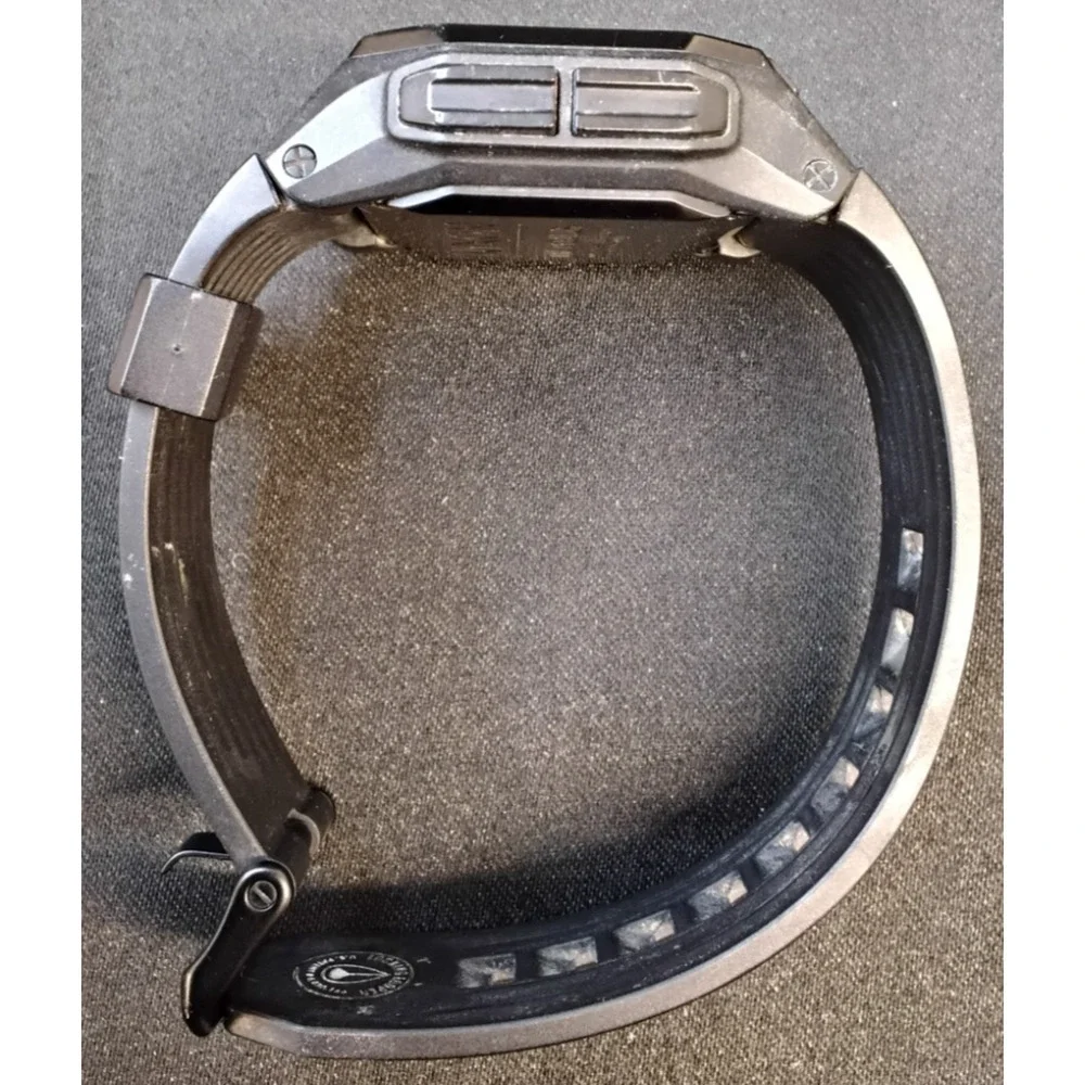 Nixon Regulus Men's Watch Black Square Digital Surf Sport Utility #Z5876